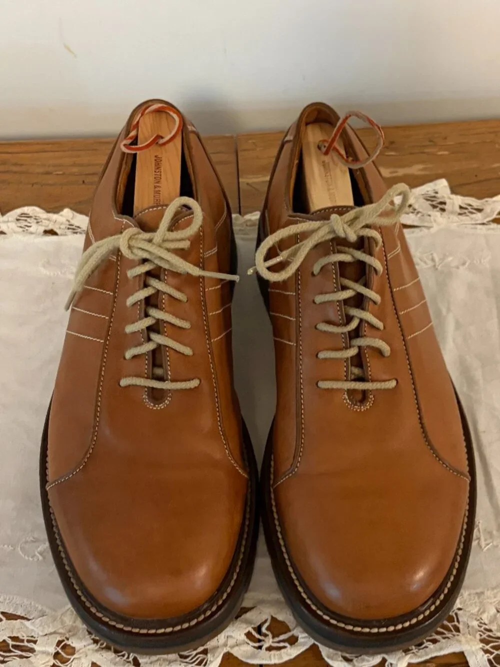 Johnston & Murphy Men's Size 11M Genuine Leather 